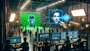 Deepfake integration in film production